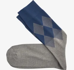 Argyle Colorblock Socks