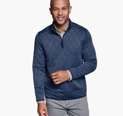 Diamond Quilt Quarter-Zip