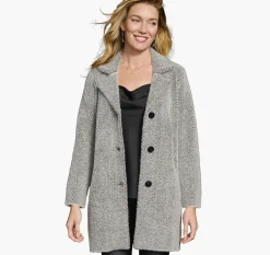 Herringbone Eyelash Cardigan