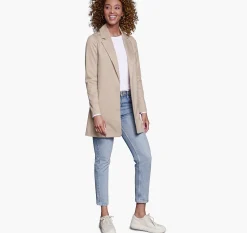 Herringbone Knit Blazer