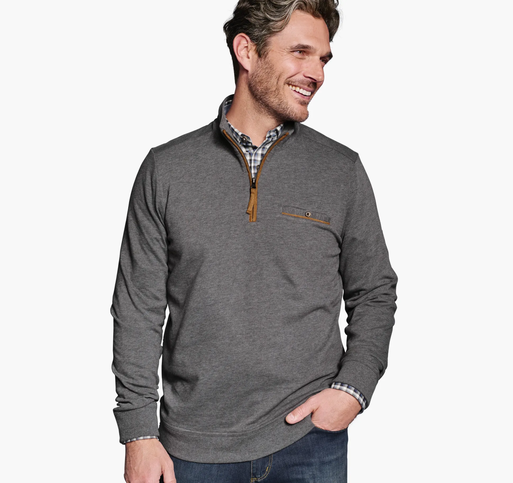 Knit Quarter-Zip