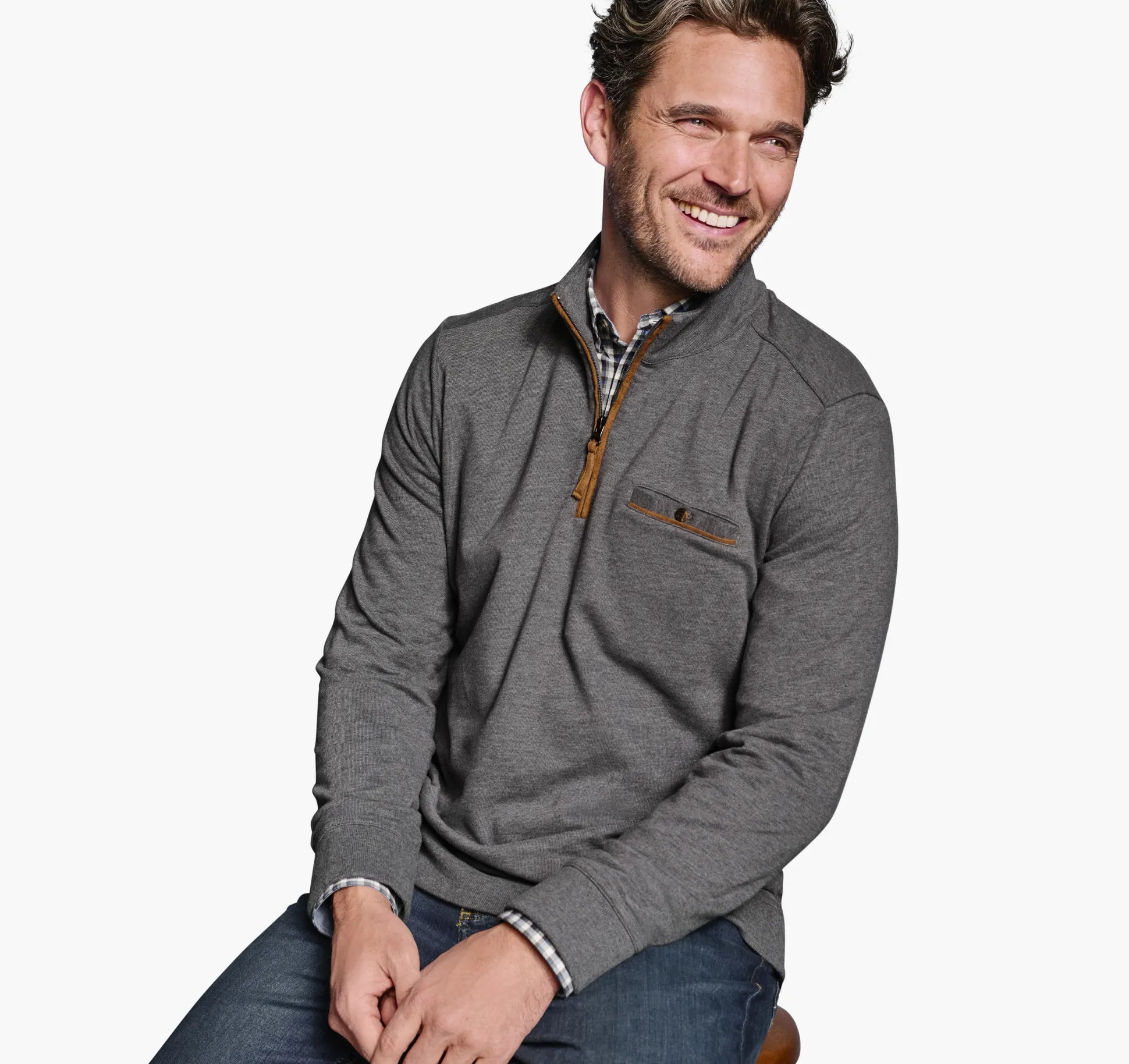 Knit Quarter-Zip