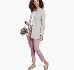 Open-Front Knit Cardigan