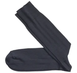 Pima Cotton Ribbed Socks
