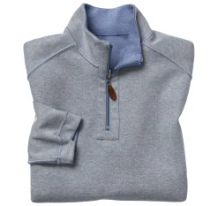 Reversible Solid Quarter-Zip