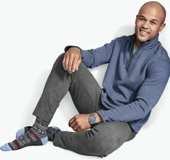 Reversible Solid Quarter-Zip