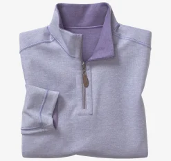 Reversible Solid Quarter-Zip