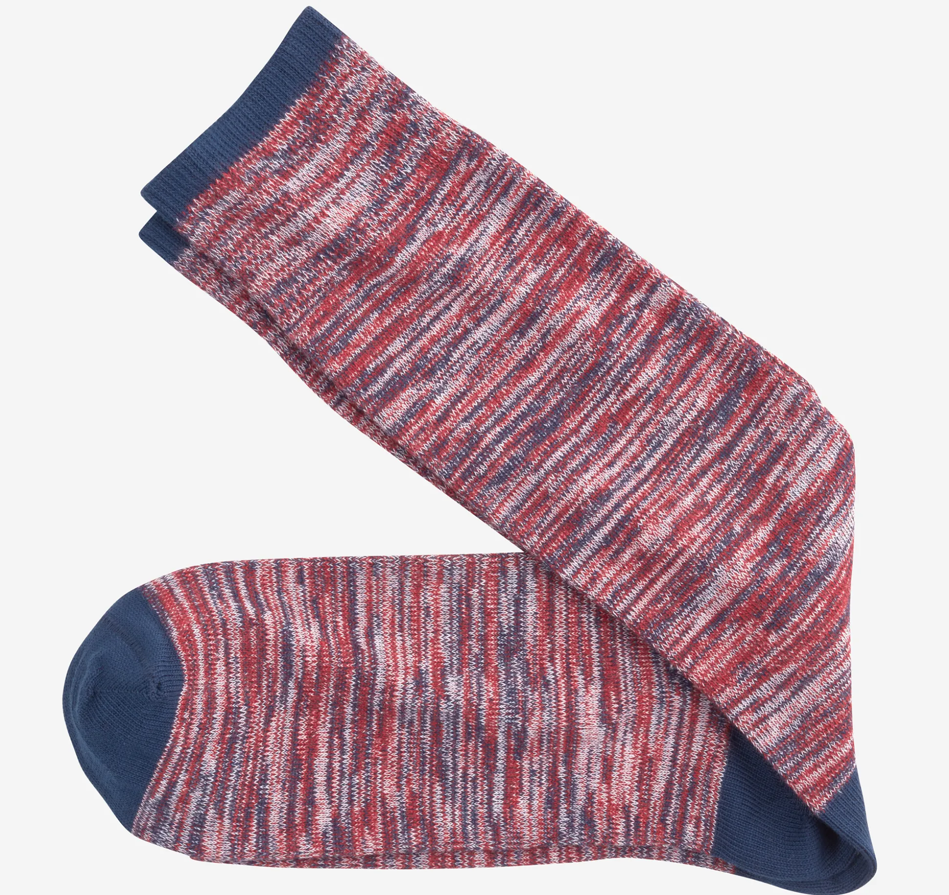 Space Dye Colorblock Socks