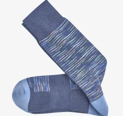 Space-Dyed Stripe Socks