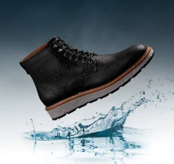 Upton Lug Plain Toe Boot