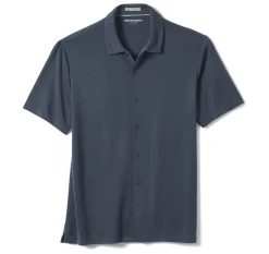 Vintage Birdseye Button-Front Shirt