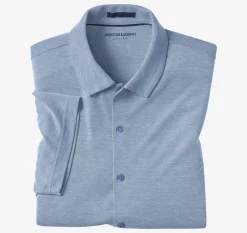 Vintage Birdseye Button-Front Shirt