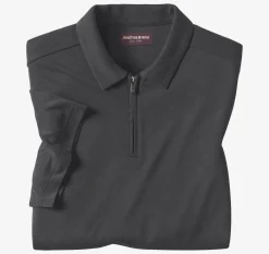 Vintage Birdseye Zip Polo