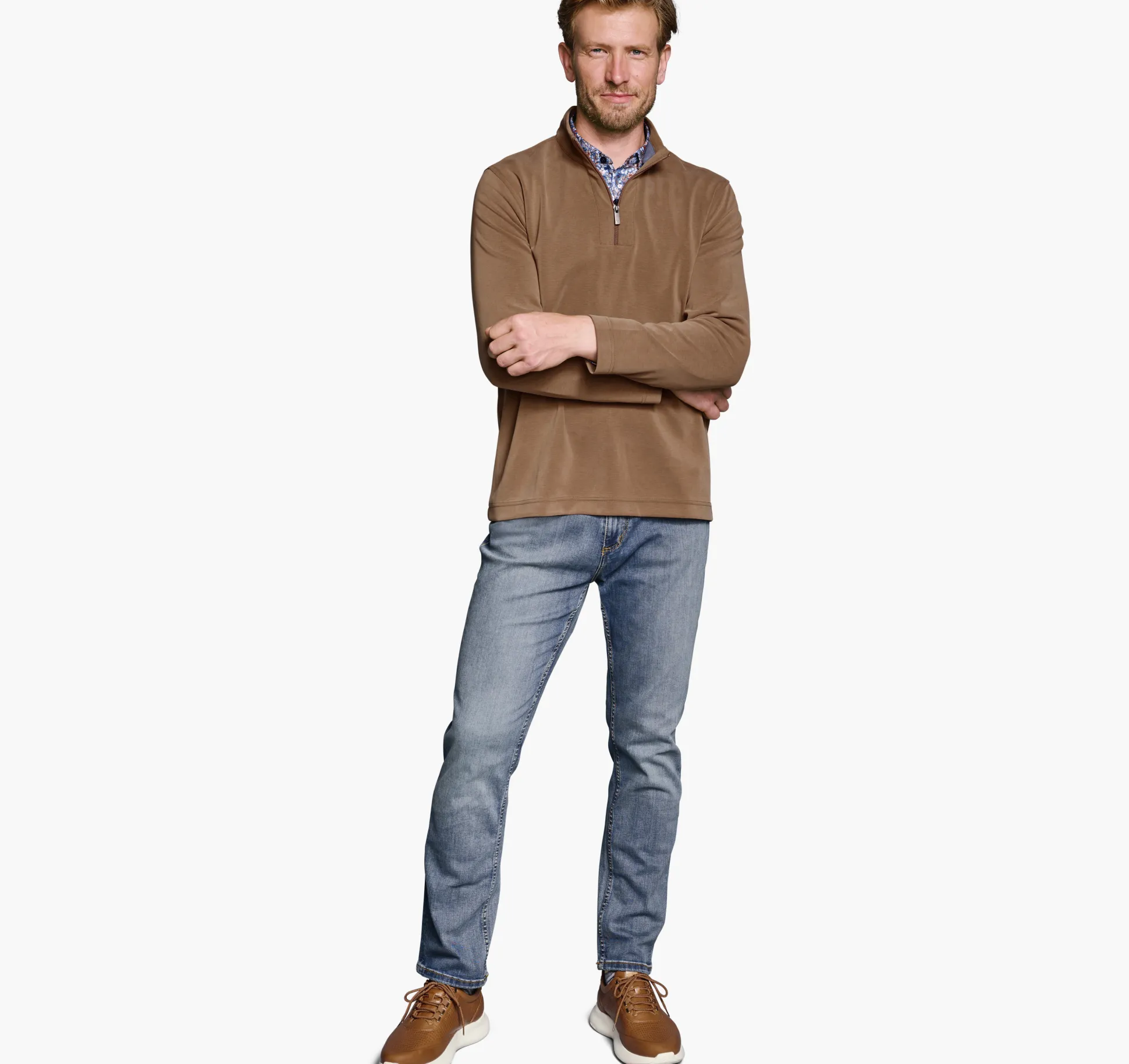 Vintage Washed Quarter-Zip