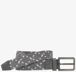 Woven Stretch-Knit Belt