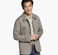 XC Flex&reg; Knit Full-Button Blazer