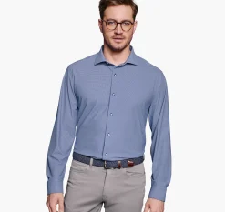 XC4&reg; Long-Sleeve Print Knit Shirt