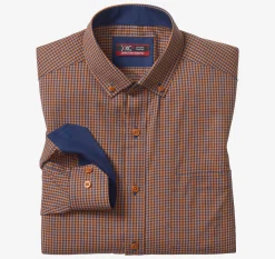 XC4&reg; Long-Sleeve Stretch-Woven Shirt
