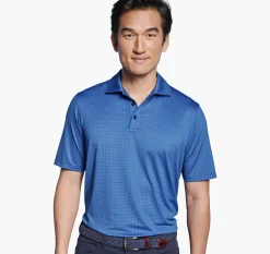 XC4&reg; Performance Gingham Polo + Cool Degree